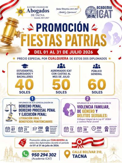 DIPLOMADOS 2026