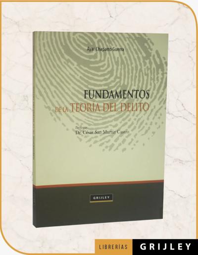 FUNDAMENTOS DE LA TEORIA DEL DELITO'] ?>