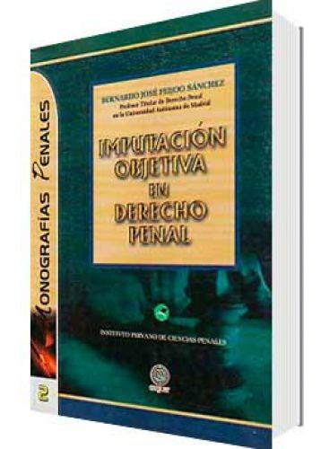 IMPUTACION OBJETIVA EN DERECHO PENAL'] ?>